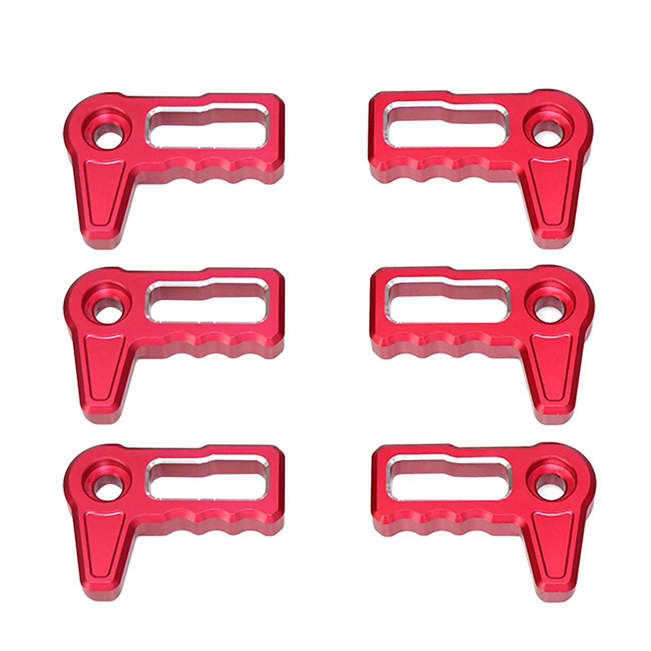 (6pcs/set) Top Roof Switch Handle for 2018-2022 Wrangler JL (Red/Black)