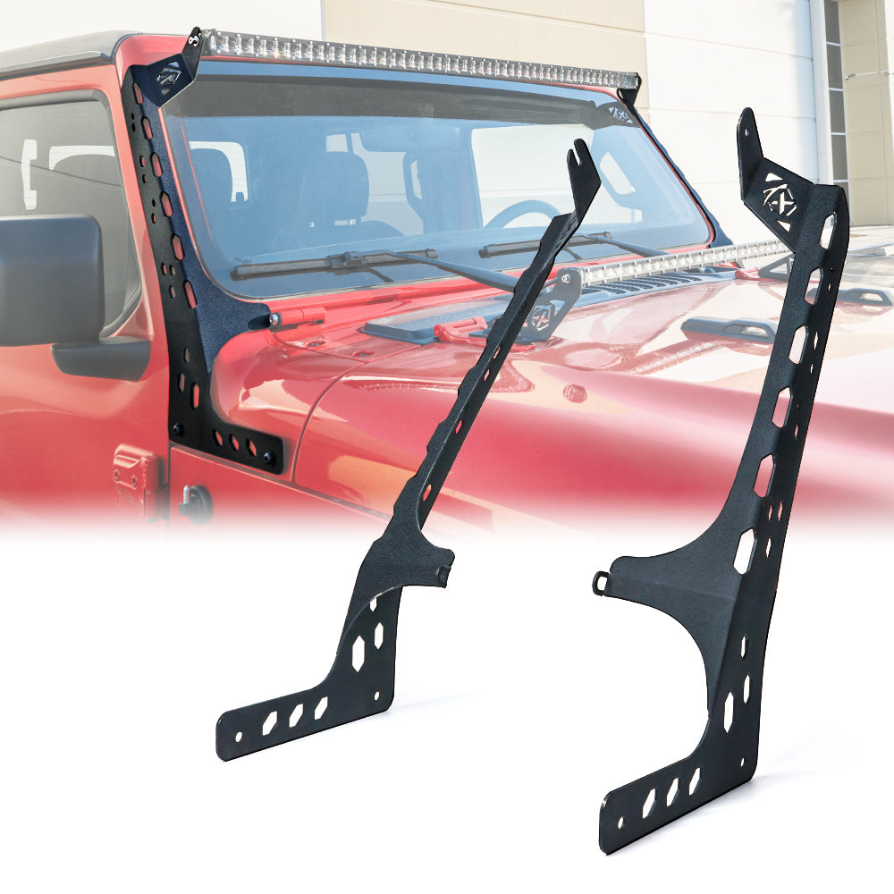 Xprite 50" Light Bar Mounting Bracket Wrangler JL & Gladiator JT