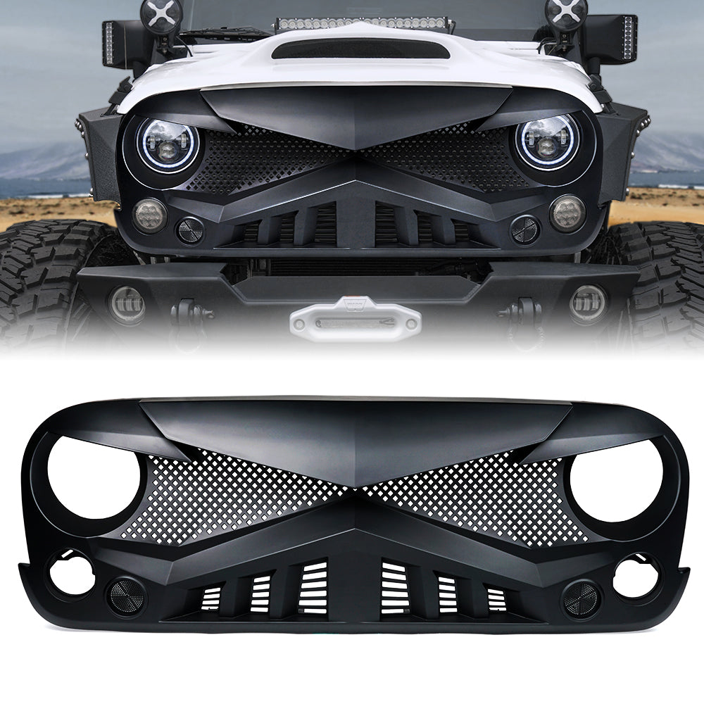 Xprite Falcon Series Front Grille 2007-2018 Wrangler JK JKU