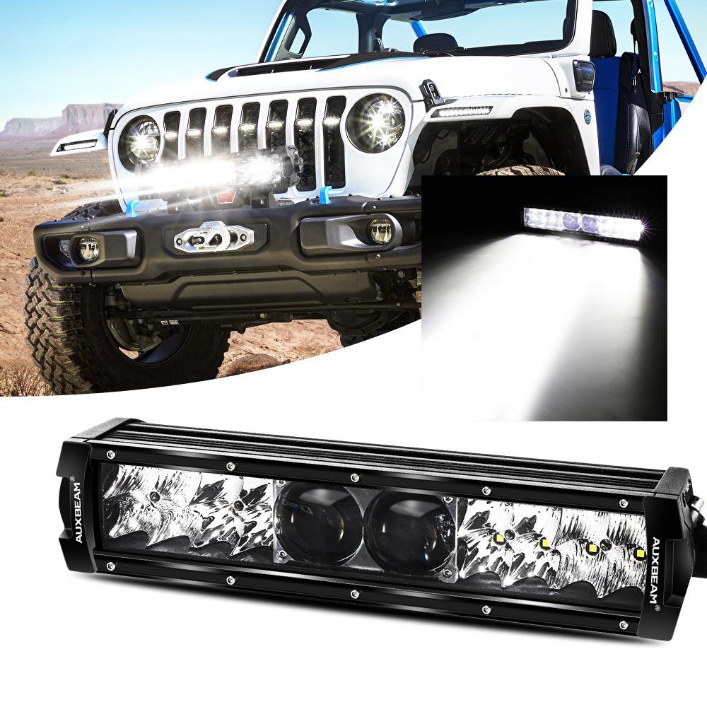 NEW 5D-PRO Series Spot Led Light Bars with DT Wiring Harness Kit For