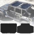 Xprite JK Sunshade Top with Flag Design