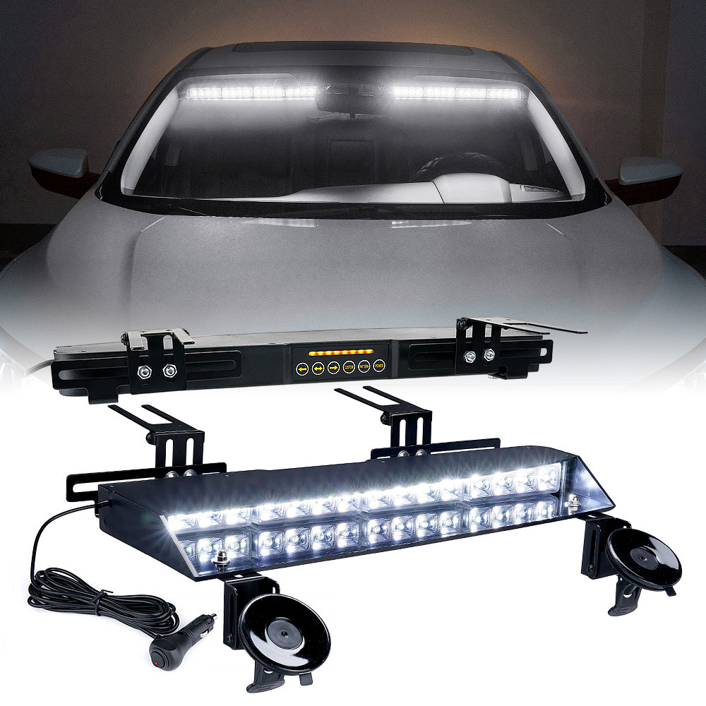 200W Police Siren PA System with Handheld Microphone and Light Control | G4