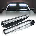 20" Dual LED Visor Windshield Strobe Lights | Chaser Series