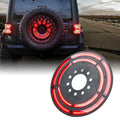 Xprite Wrangler 14" Dual Ring Spare Tire Brake Light | Typhoon Se