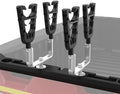 Kemimoto UTV Gun Mount, Tool Rack Fit Polaris Ranger & General