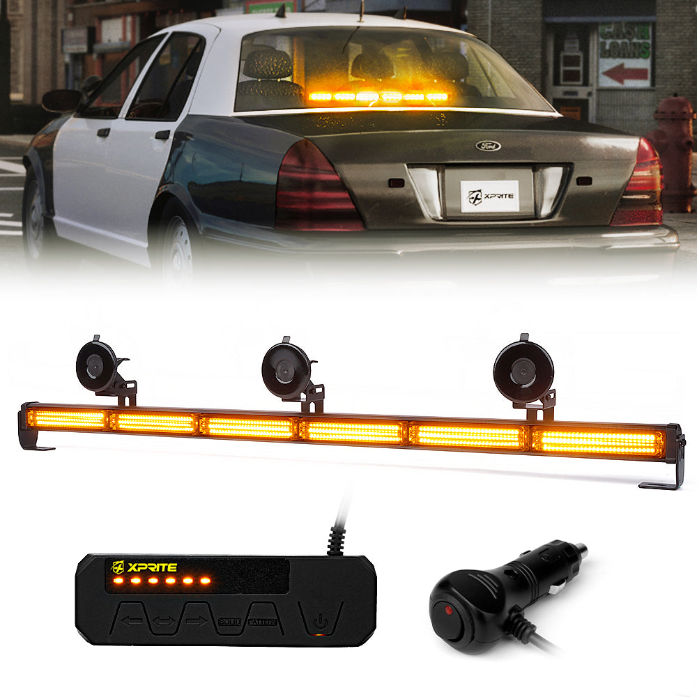 200W Police Siren PA System with Handheld Microphone and Light Control | G4
