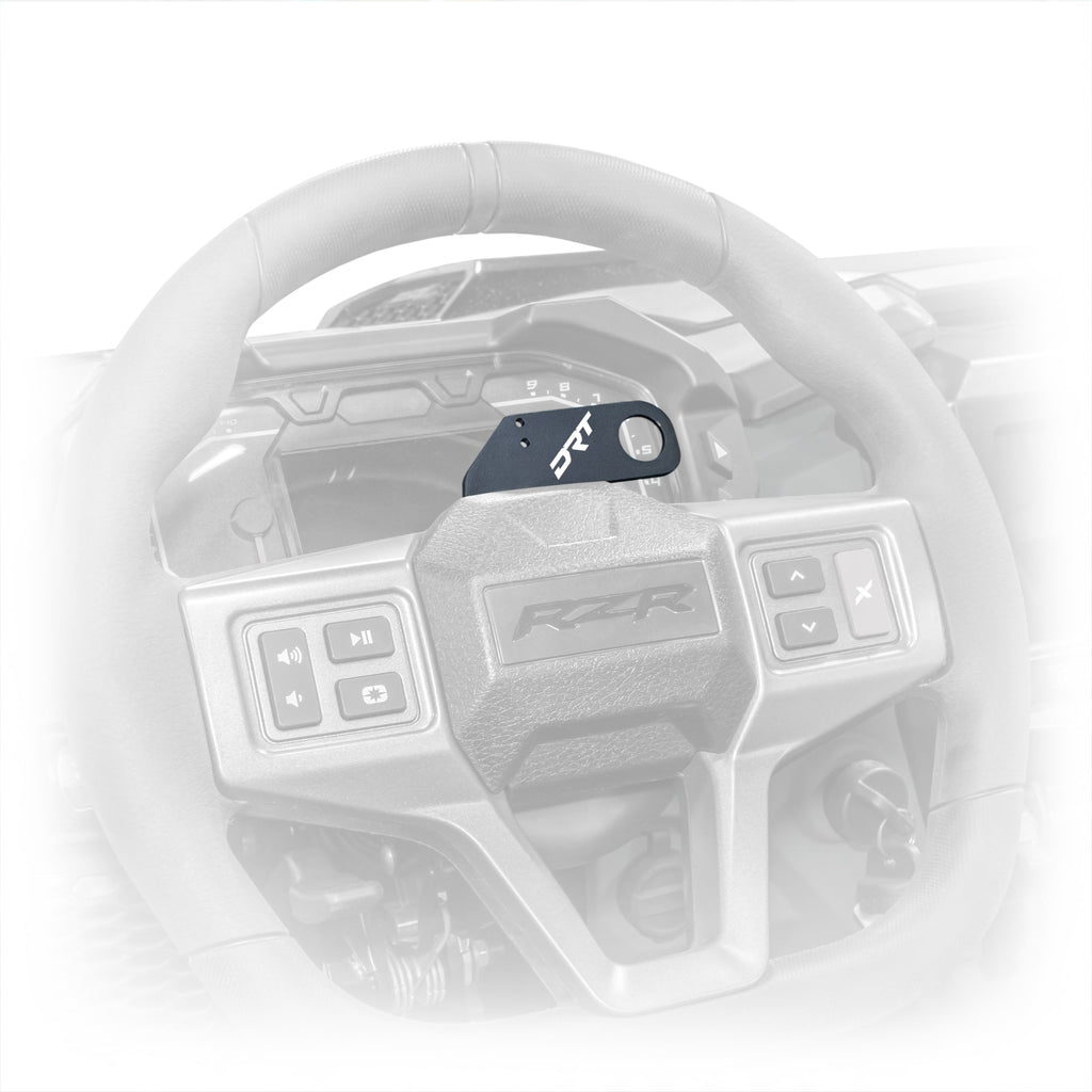 Polaris RZR 2020+ Steering Wheel Single Push-To-Talk Plate