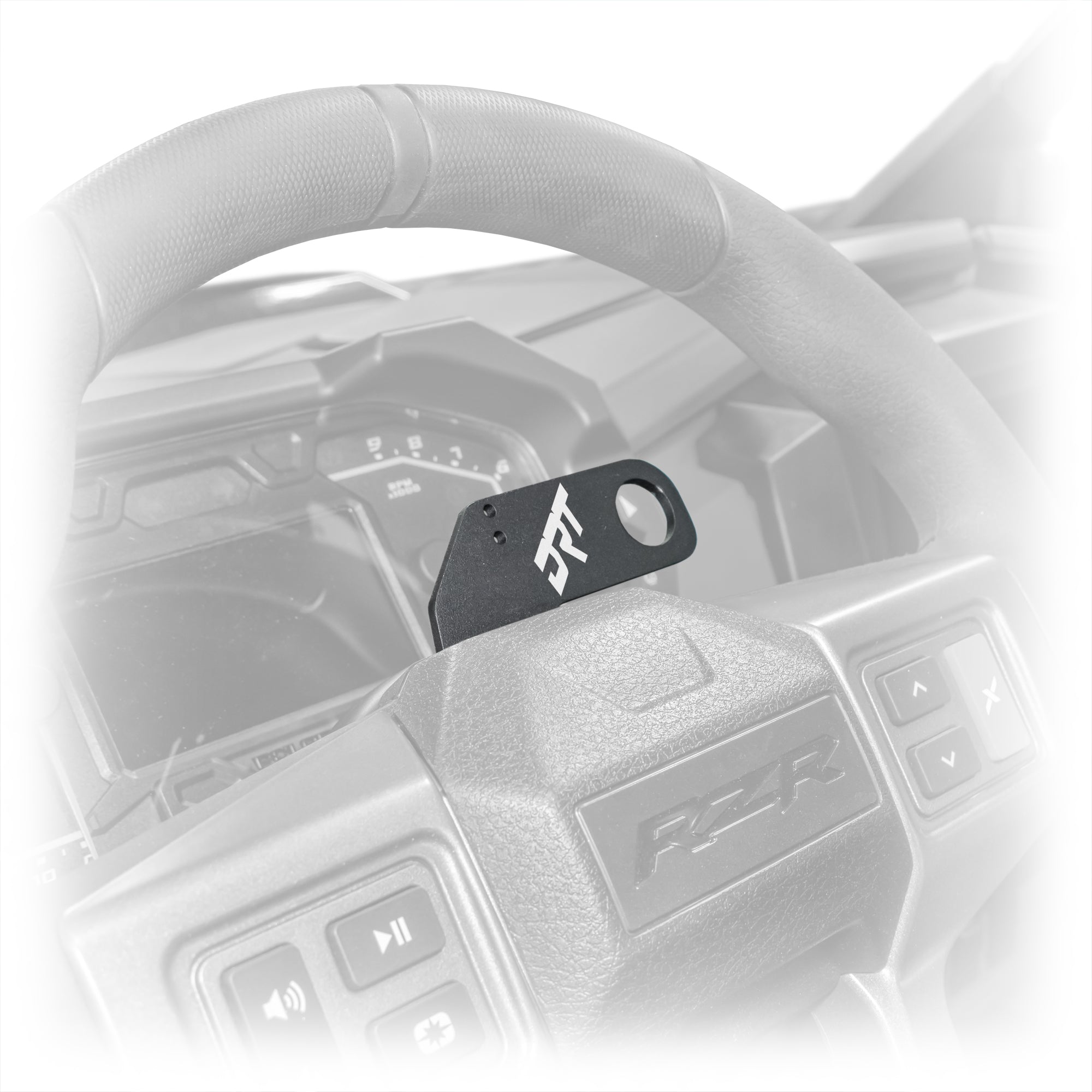Polaris RZR 2020+ Steering Wheel Single Push-To-Talk Plate