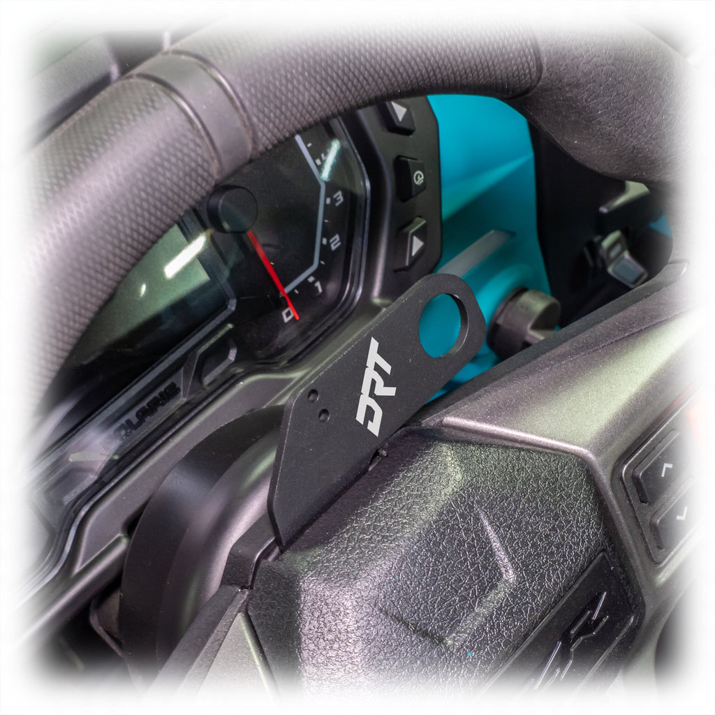 Polaris RZR 2020+ Steering Wheel Single Push-To-Talk Plate