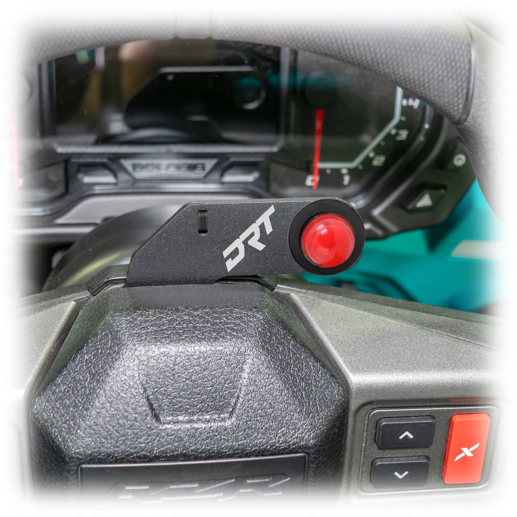 Polaris RZR 2020+ Steering Wheel Single Push-To-Talk Plate