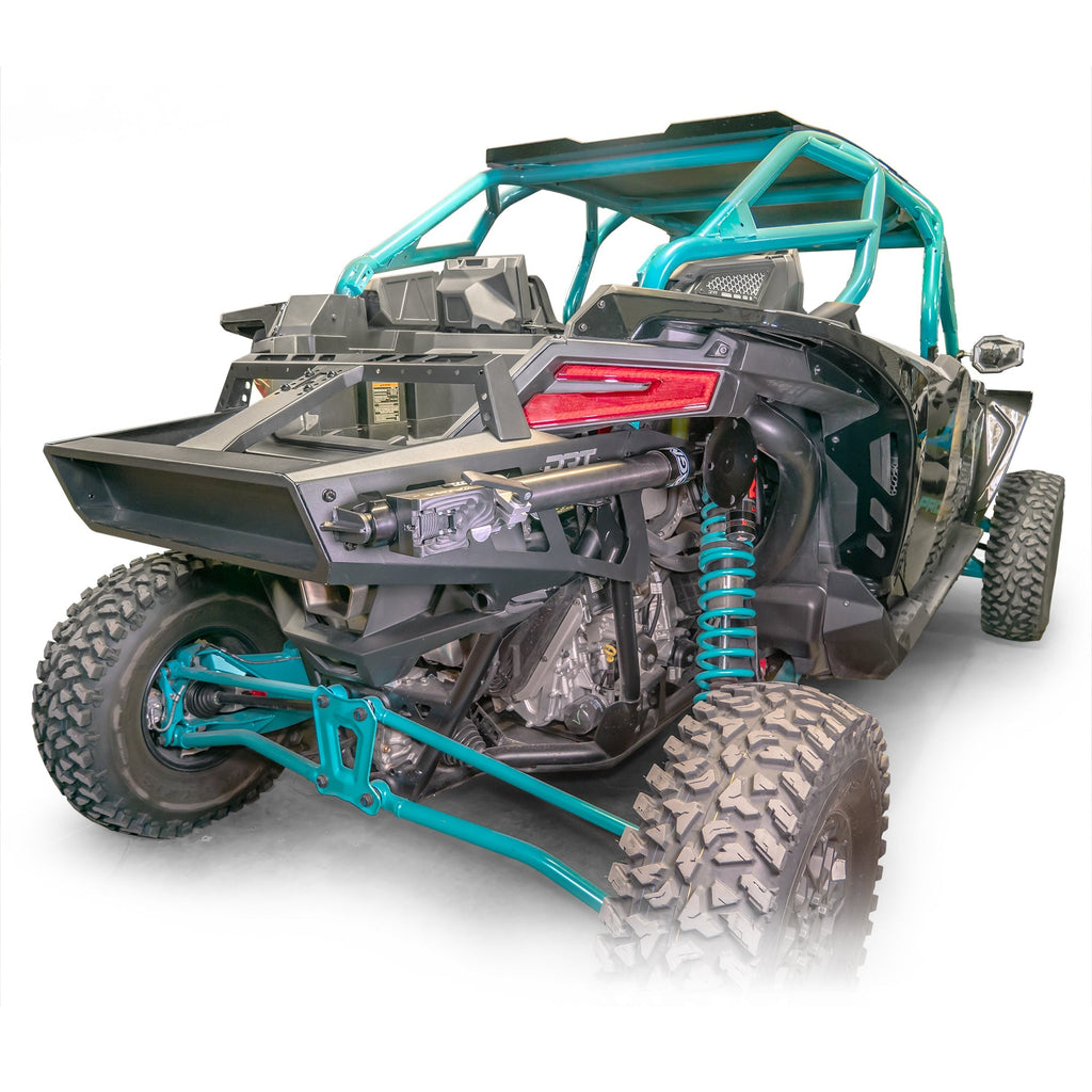 Polaris Pro R Desert Runner Fixed Tire Carrier AGM Electric Jack Holder Kit