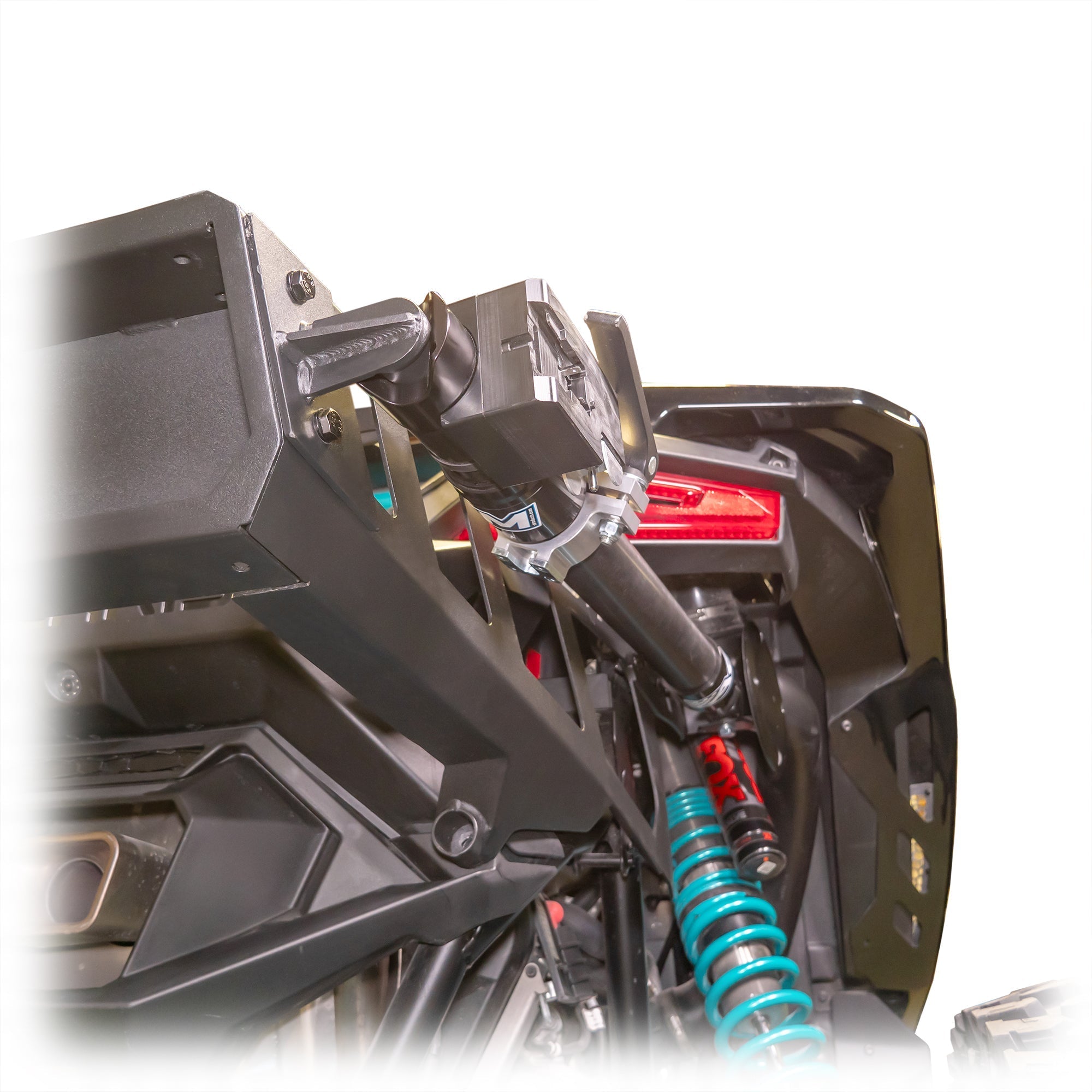 Polaris Pro R Desert Runner Fixed Tire Carrier AGM Electric Jack Holder Kit