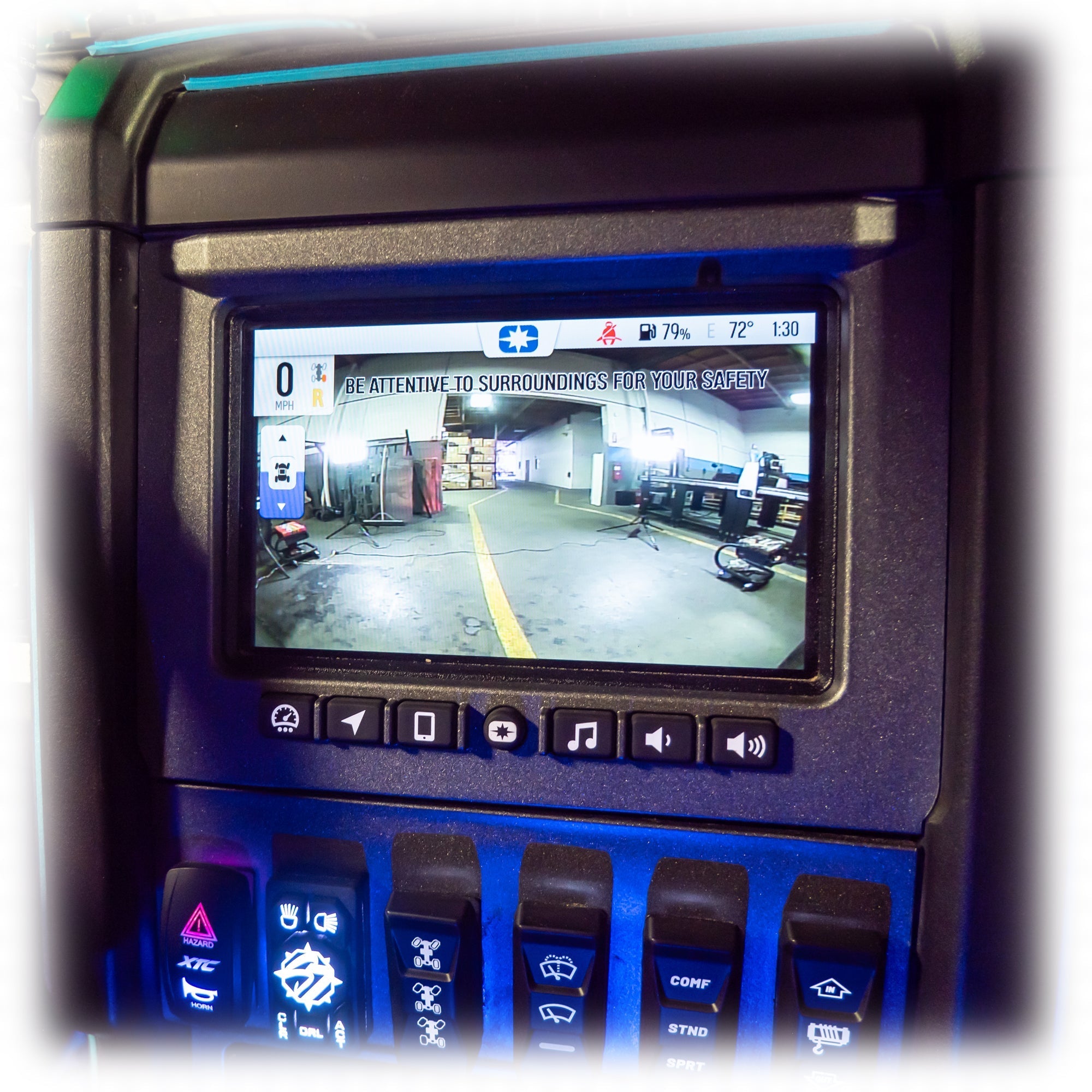 Polaris 2024+ XPEDITION Adjustable Rear Camera Relocation Kit