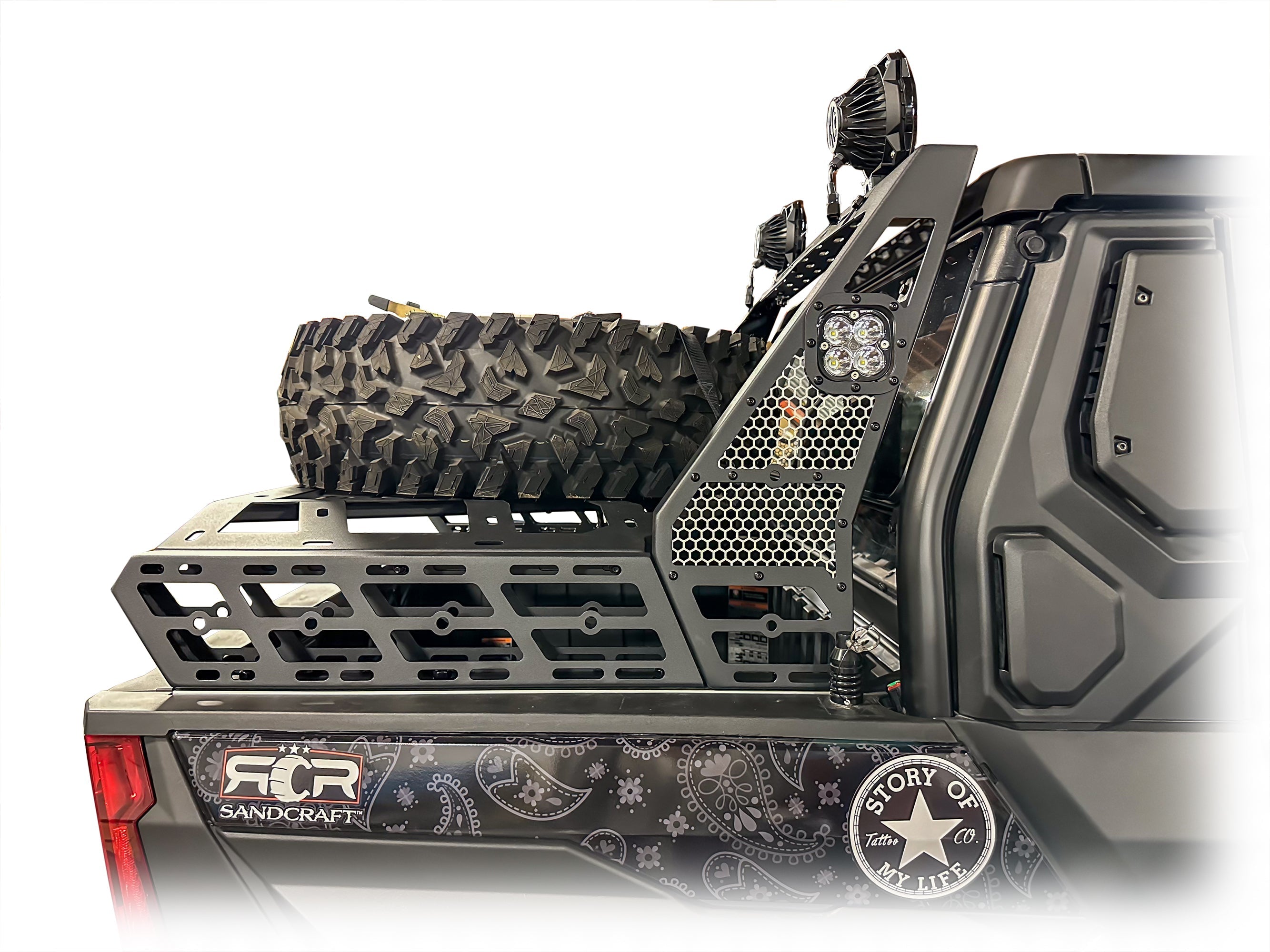 2024+ Xpedition Chase Rack / Tire Carrier System