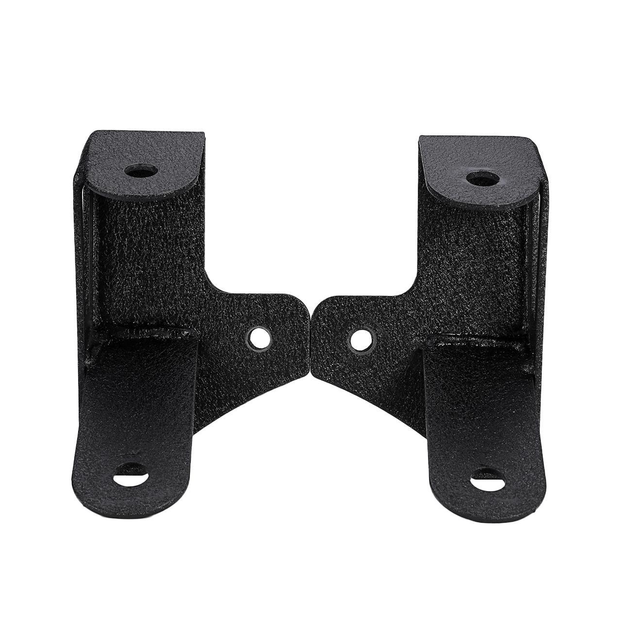 (2pcs/set) Dual A-Pillar Pods Light Windshield Mount Brackets for Wrangler JK 2007-2017