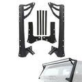 52" Straight Light Bar 2 IN 1 Design Windshield Mounting Brackets for 2007-2017 Wrangler JK
