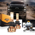 For 2005-2020 F350 Super Duty F-16 Plus Series H13 Built-in Canbus Automotive Grade 14000LM LED Light Bulbs High Low Beam Bundle
