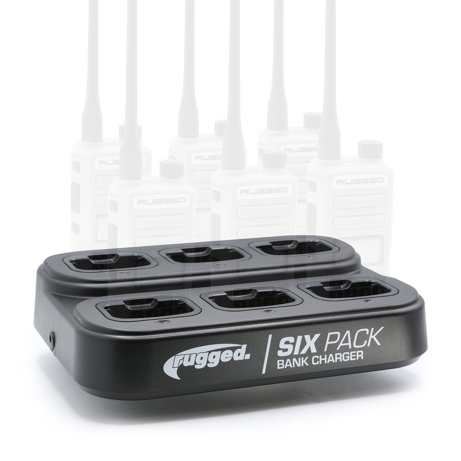 6-Pack Bank Charger for Handheld Radios - V3