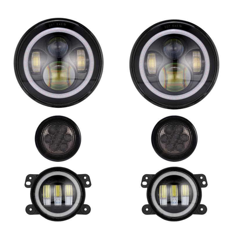 (6PCS/SET) LIGHT + FOG LIGHTS + TURN SIGNALS FOR WRANGLER