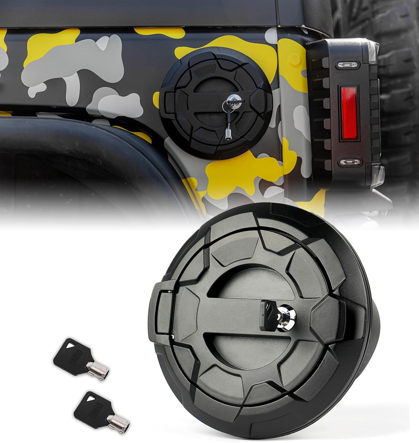 Xprite Jk Gas Cap Cover Bedrock Series