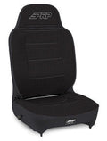 Enduro High Back Reclining Suspension Seat, Driver Side; All Black