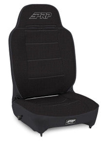 Enduro High Back Reclining Suspension Seat, Driver Side; All Black
