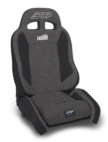 EnduroCrawl Reclining Suspension Seat, Black Vinyl, Driver