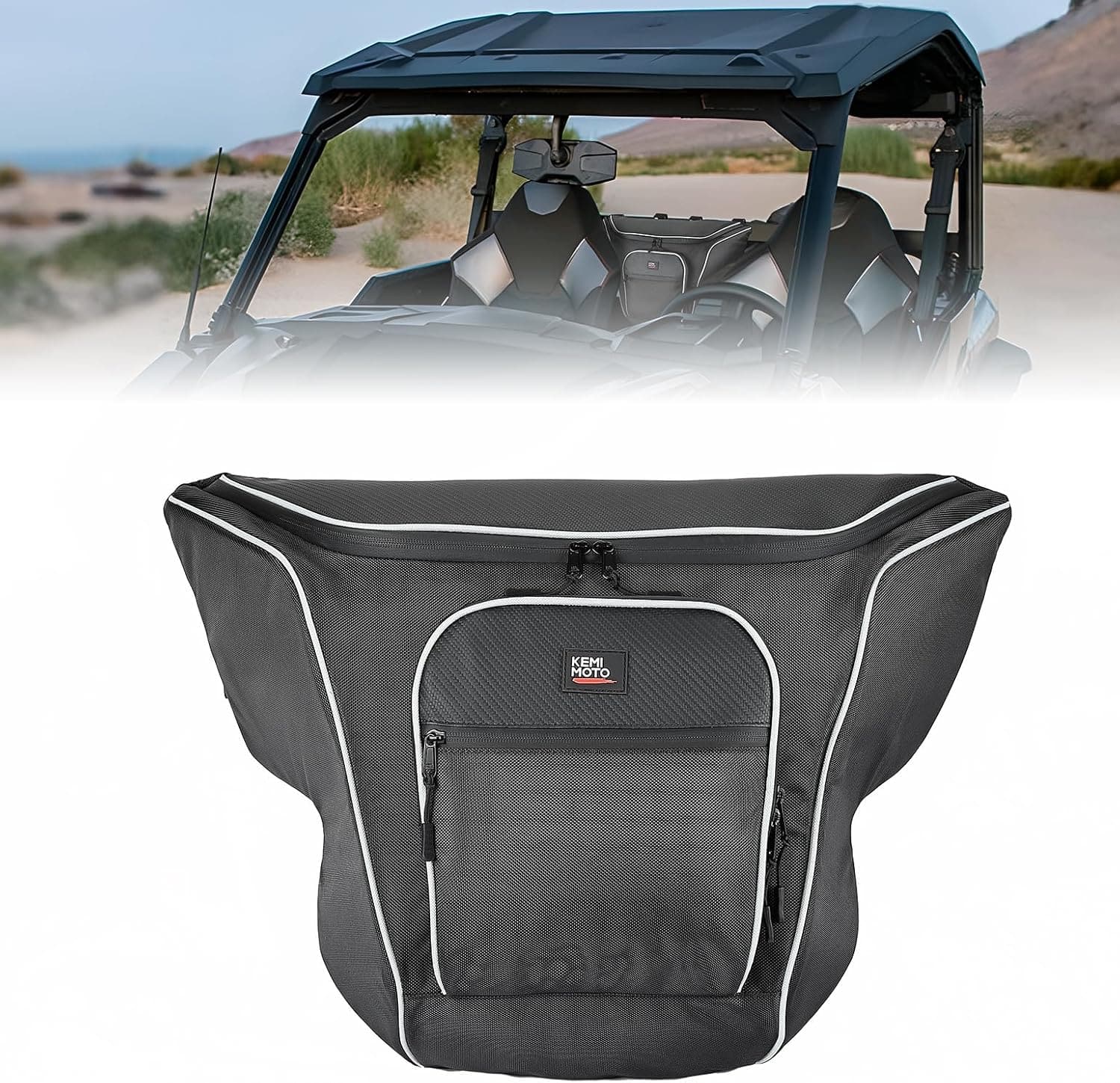 Kemimoto UTV Center Seat Bag Polaris General 1000/ XP 1000 2016-2024