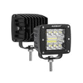 (2pcs/set) 3 Inch LED Pods Light Spot Beam with 2-Lead Wiring Harness for Truck SUV Offroad 4x4