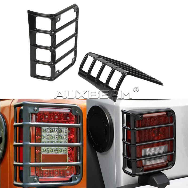 (2pcs/set) Steel Light Reverse Light Guard for 07-15 Wrangler