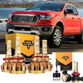 For 2019 2020 RANGER F-16 Plus Series Built-in Canbus Automotive Grade 28000LM LED Light Bulbs High Low Beam Bundle