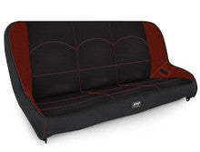 Low Back Rear Bench for Jeep TJ/LJ/JK; Black