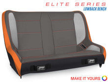 Elite Series Low Back Rear Suspension Bench Seat - 36"