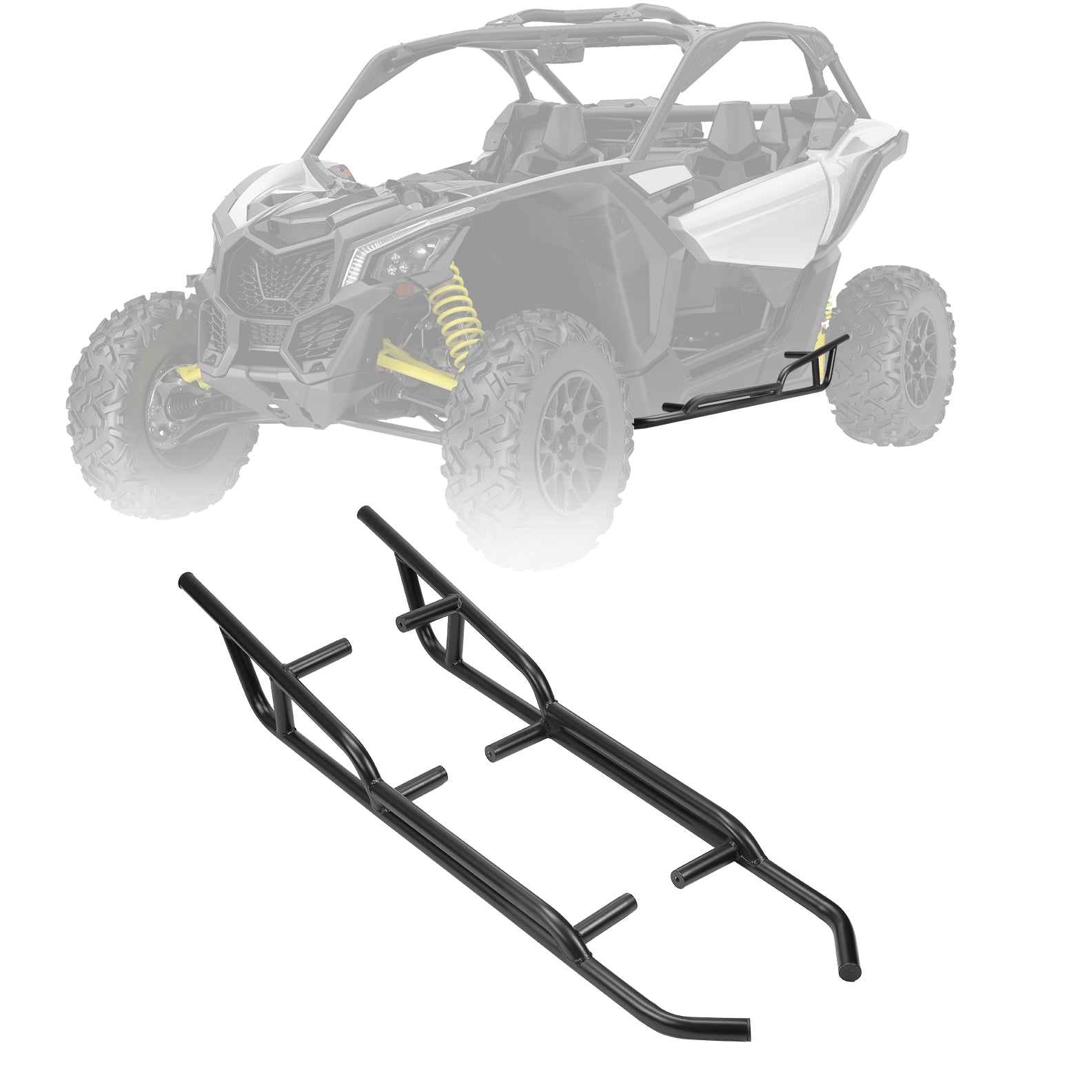Kemimoto Nerf Bars Rock Sliders Maverick X3 2017-2025