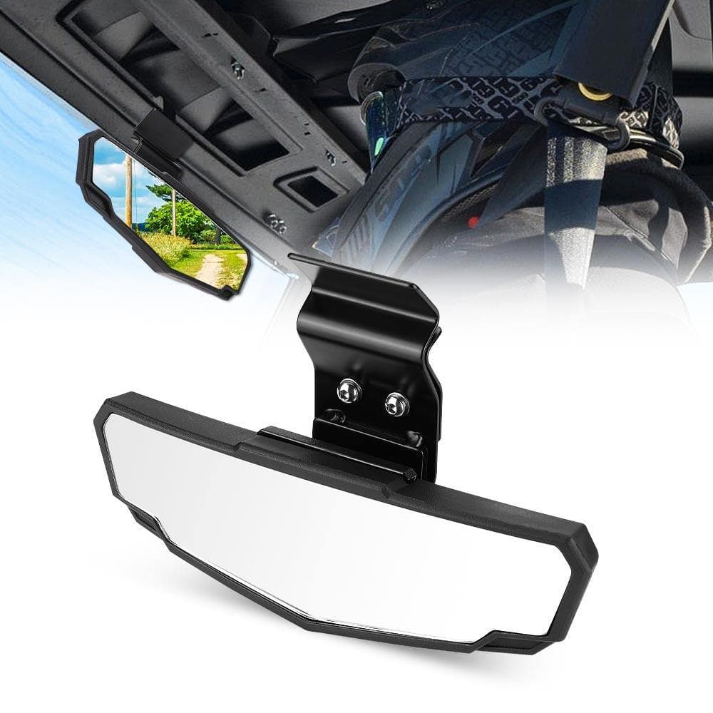 Kemimoto UTV Rear View Mirror Fit Polaris Ranger / Defender
