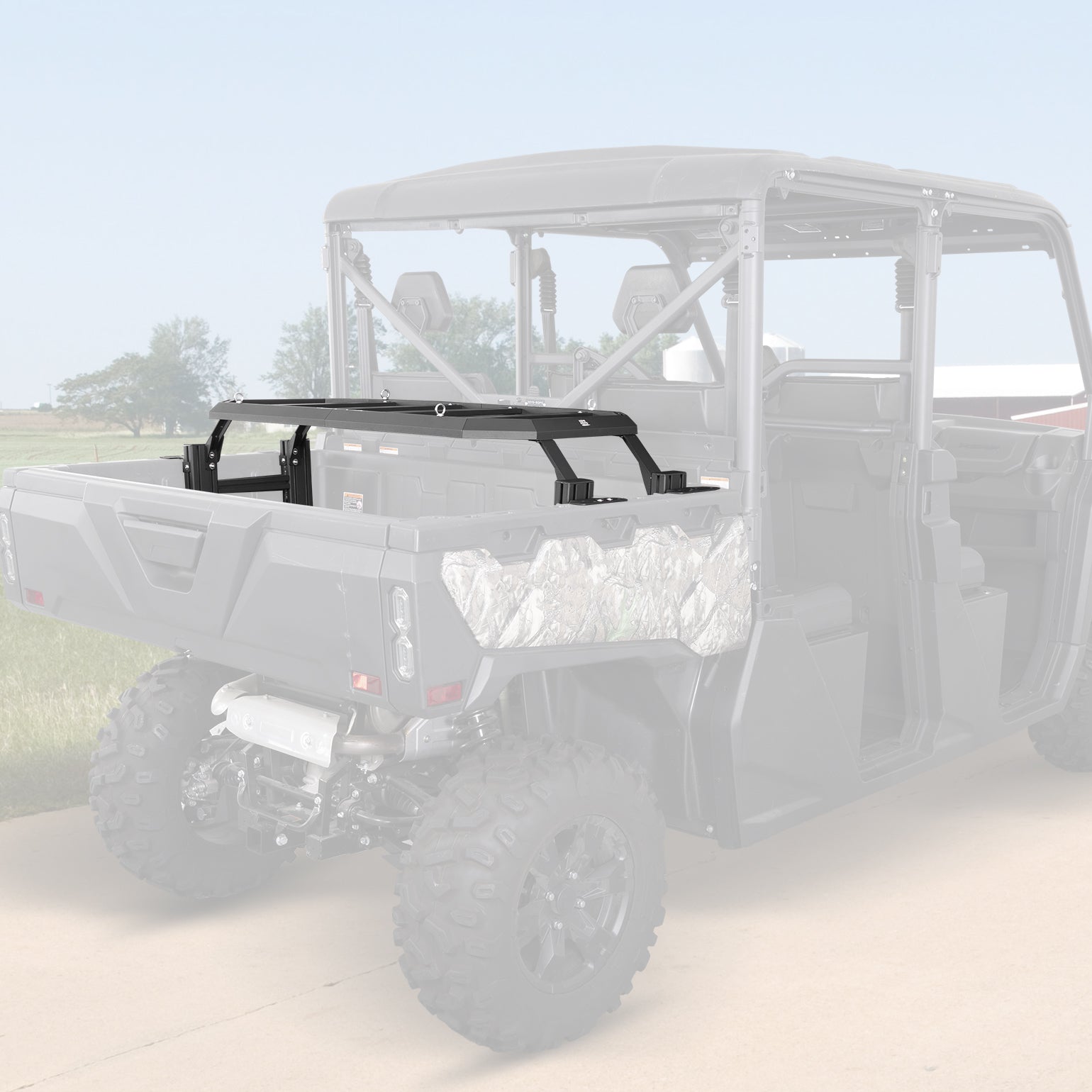 Kemimoto Rear Rack Adjustable Height Uforce 1000 | 1000XL