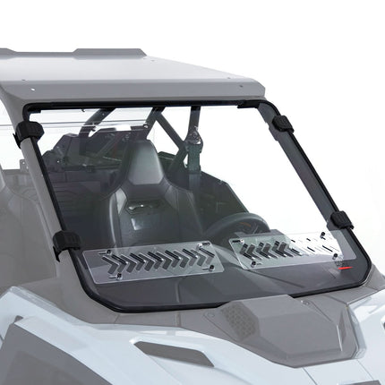 Kemimoto UTV Windshield with Sliding Vented Window Polaris RZR PRO 202