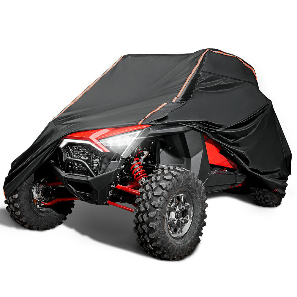 Kemimoto UTV Cover with Rlective Strip Fit Polaris RZR