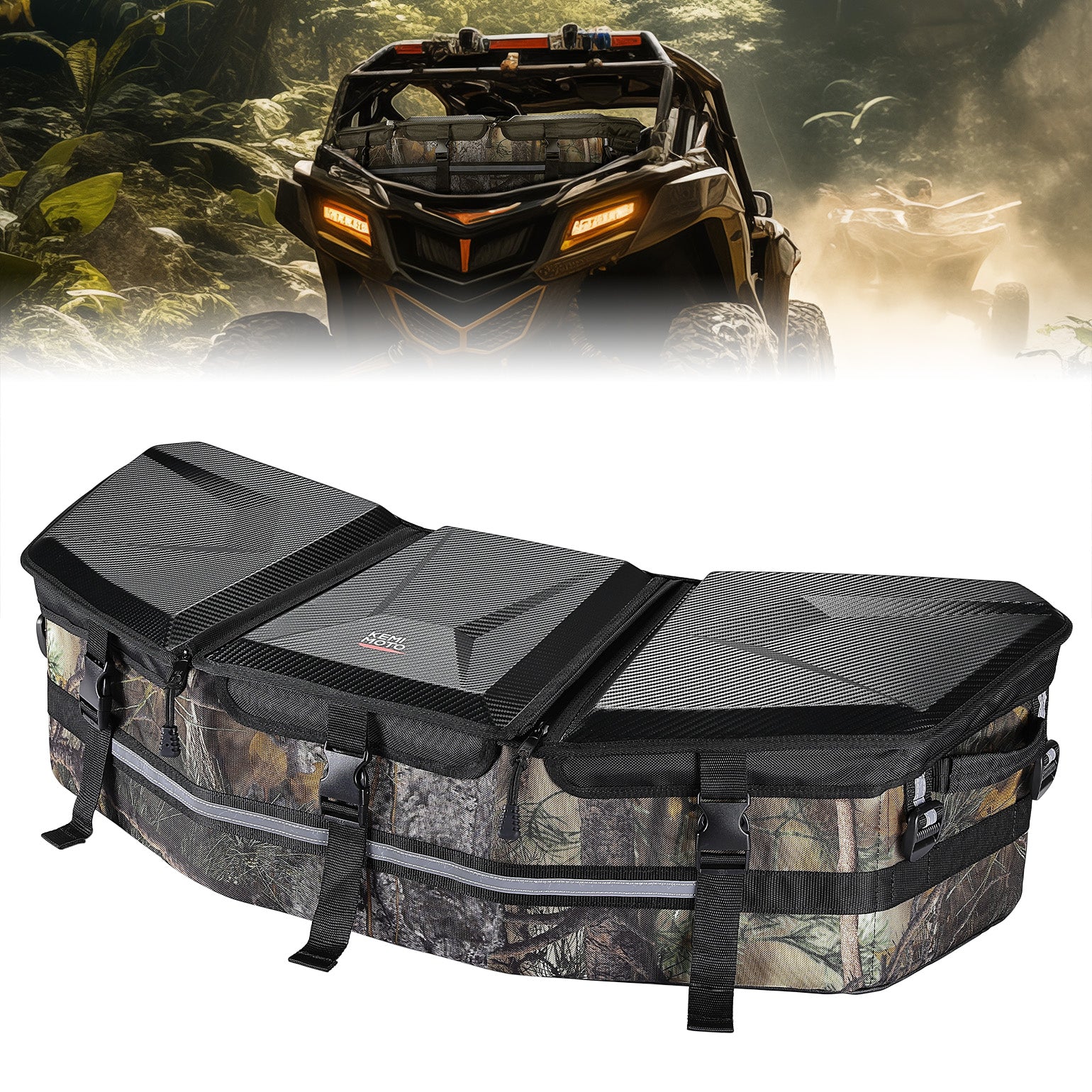 Kemimoto Camo Rear Storage Bag Maverick X3/MAX