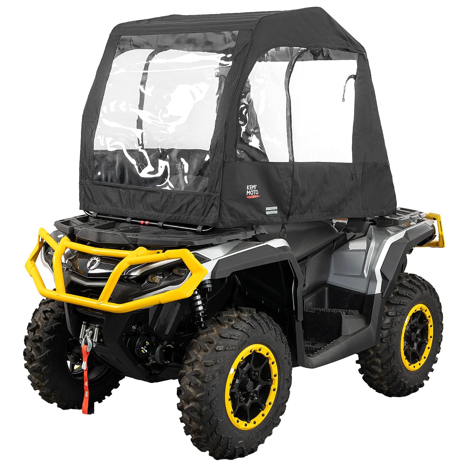 Kemimoto Universal ATV Cab Enclosure Polaris||Kawasaki|CFMOTO