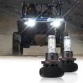 Kemimoto LED Light Bulb (Headlight) Fit Polaris RZR/ Ranger (2 PCS)