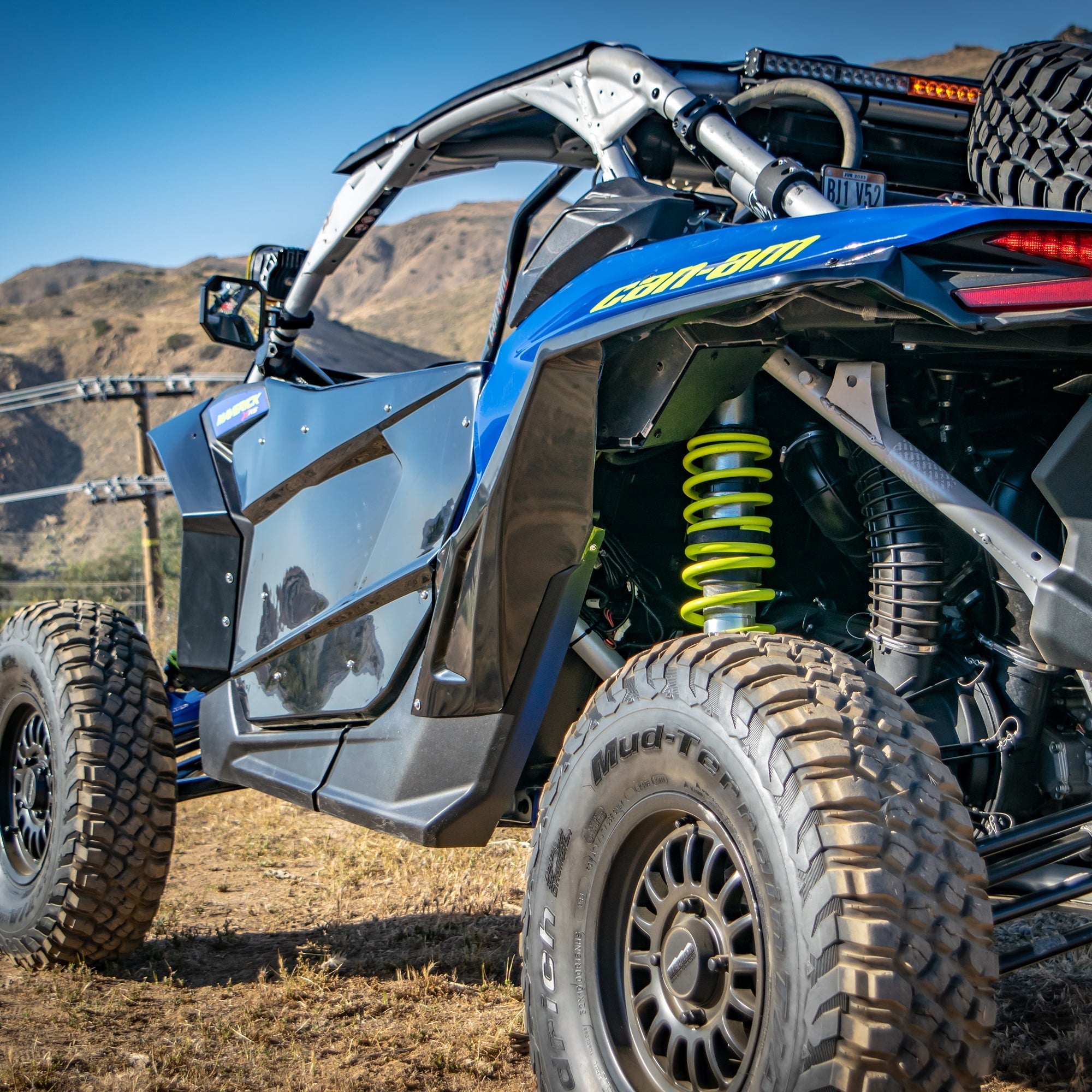 CAX3FD1 – Can-Am X3 2017+ ABS Fenders (Front and Rear)