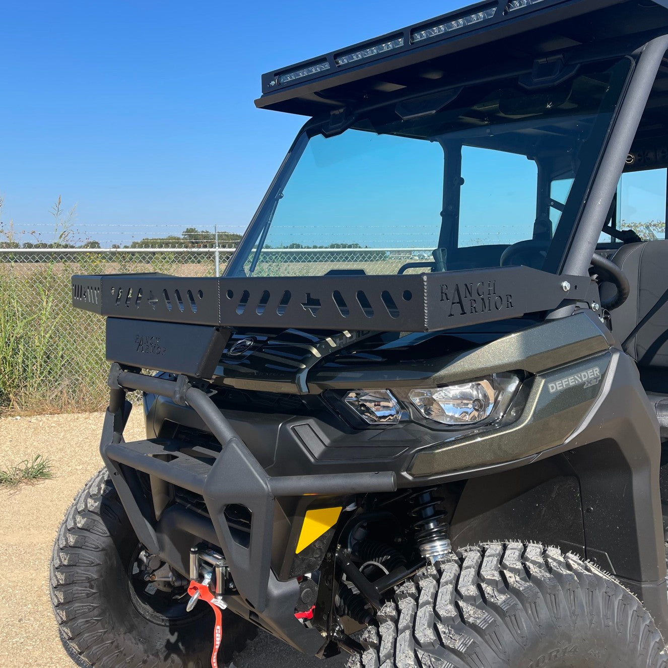 Defender Front Quick Release Hood Basket