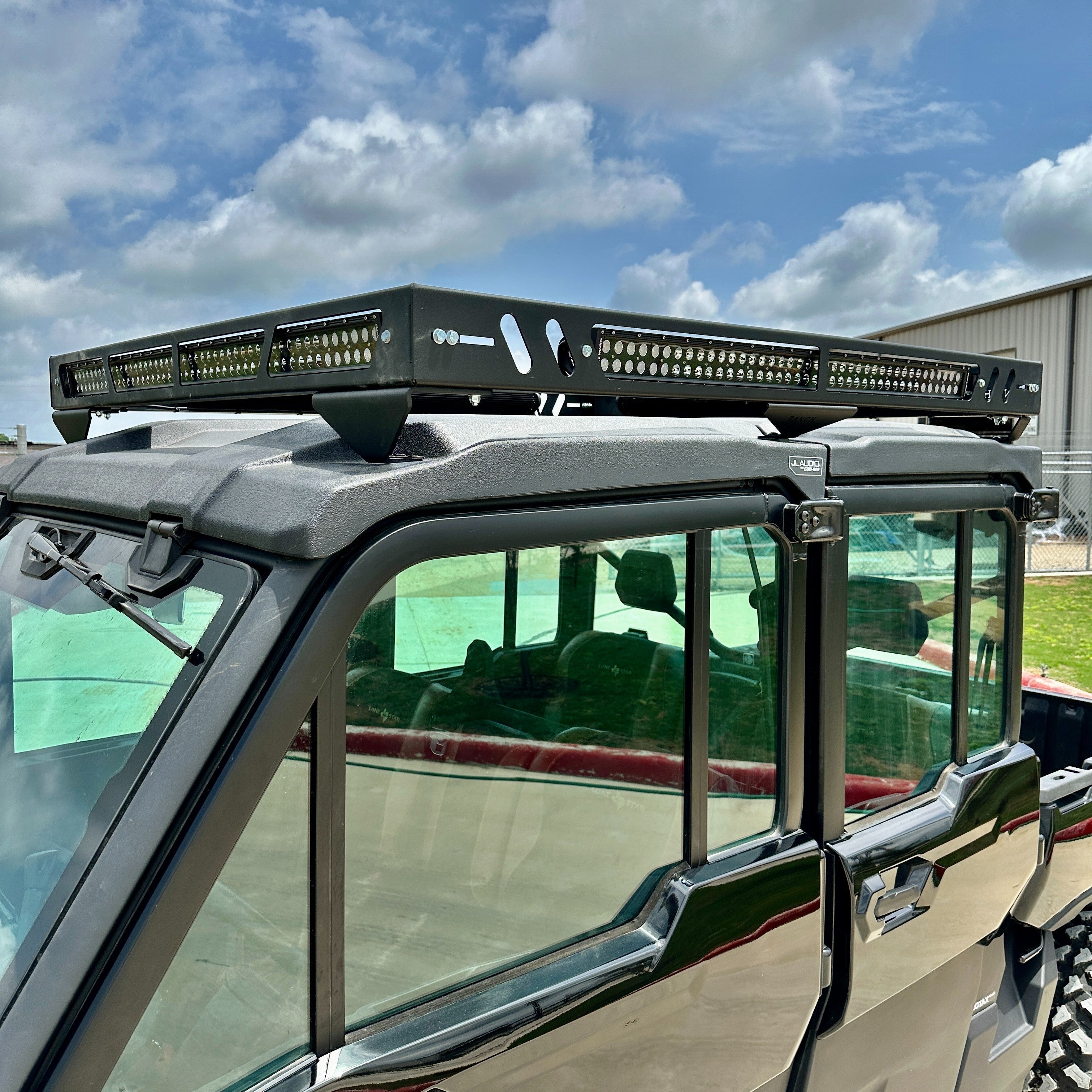 Defender Max Limited Aluminum Rooftop Rack (Factory Roof)