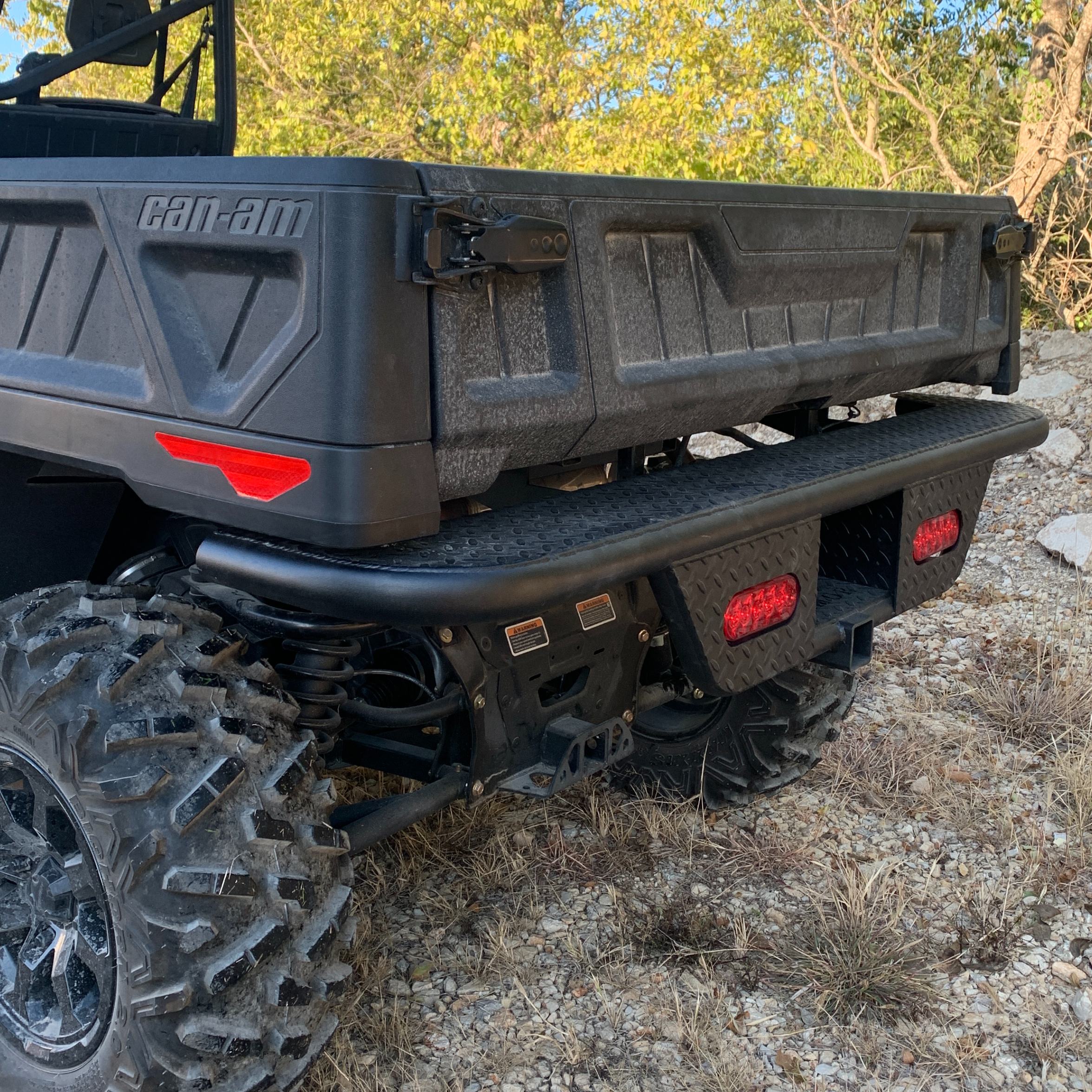 Defender Pro/6x6 Ranch Armor Rear Bumper