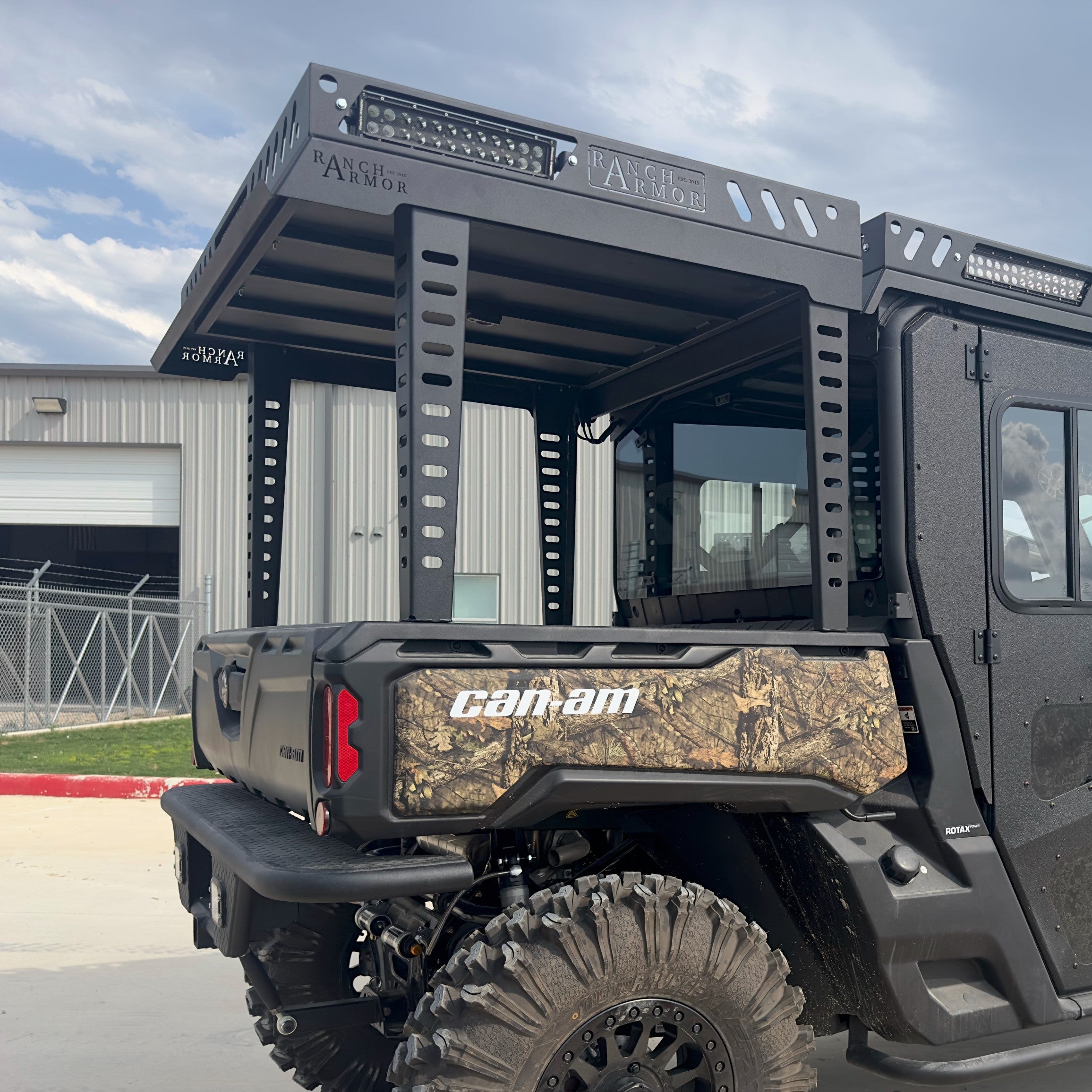Defender Rear Raised Bed Rack
