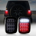 (2pcs/set) Universal Tail Lights 16LEDs for Wrangler YJ TJ CJ Truck Trailer Boat (Smoked)