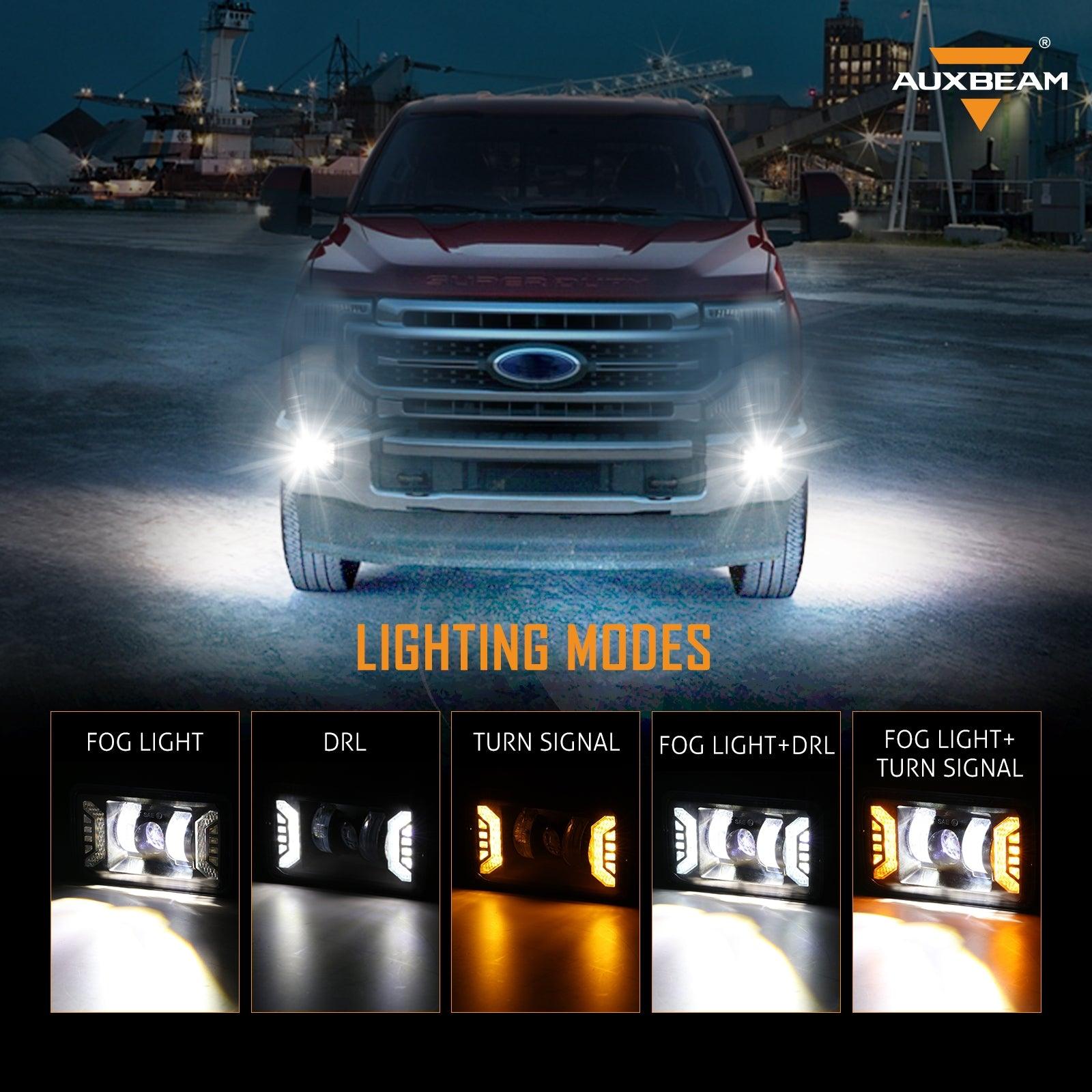 (2pcs/set) LED Fog Lights Assembly with DRL/ Turn Signal Lights for F150 2015 2016 2017 2018 2019 2020