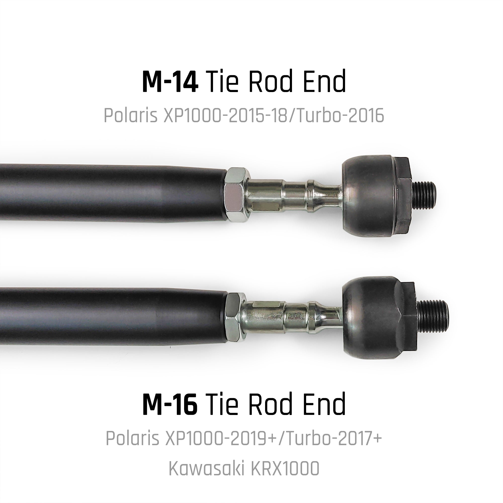 Kawasaki KRX 1000/4 HD Billet Aluminum Tie Rod Kit