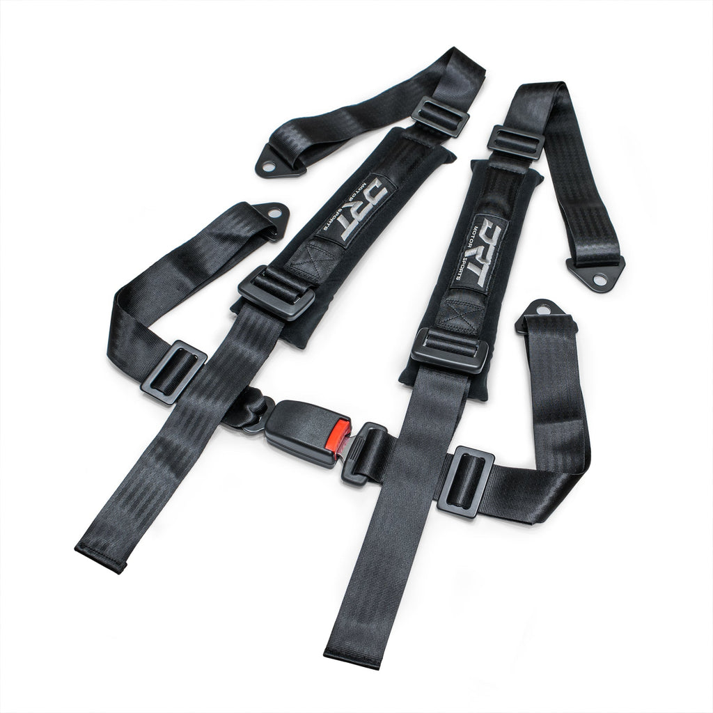 Universal 4 point 2.0" Harness Black